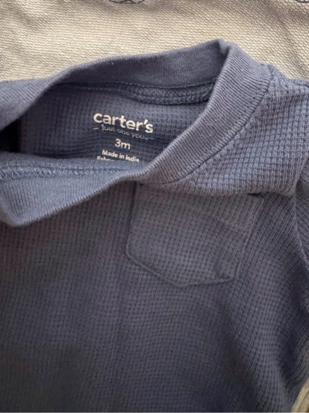 Carters month baby